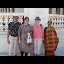 Die indische Familie aus Bangalore, mit der wir schnell ins Gespräch kamen